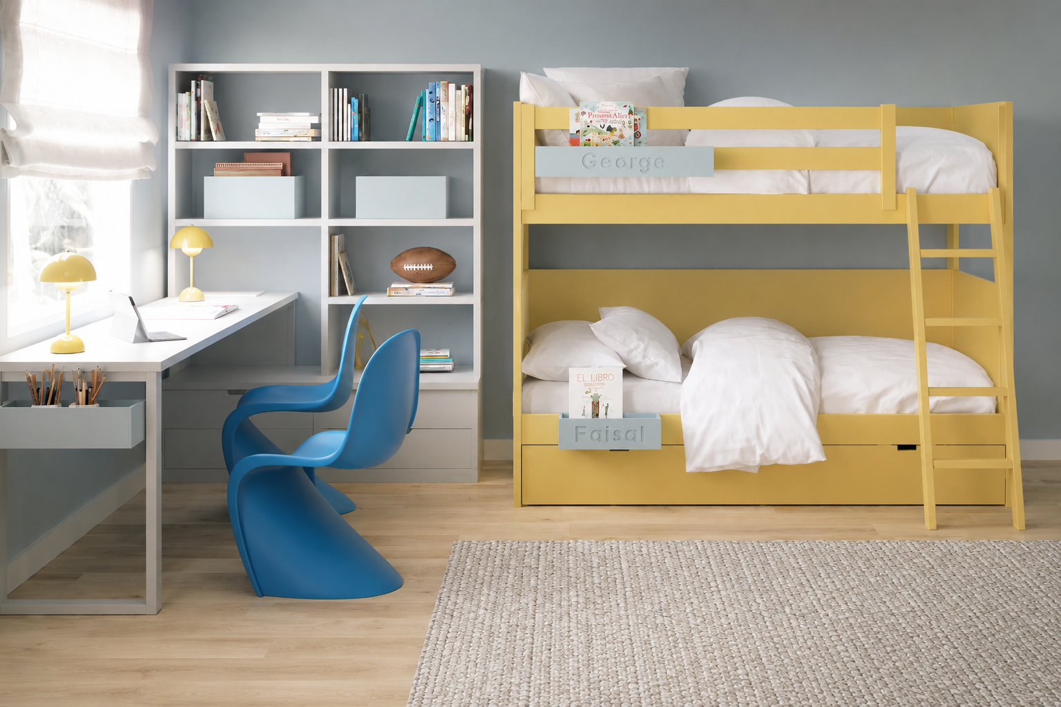 Ein Zimmer für Geschwister- wie teilt man einen Raum richtig auf?