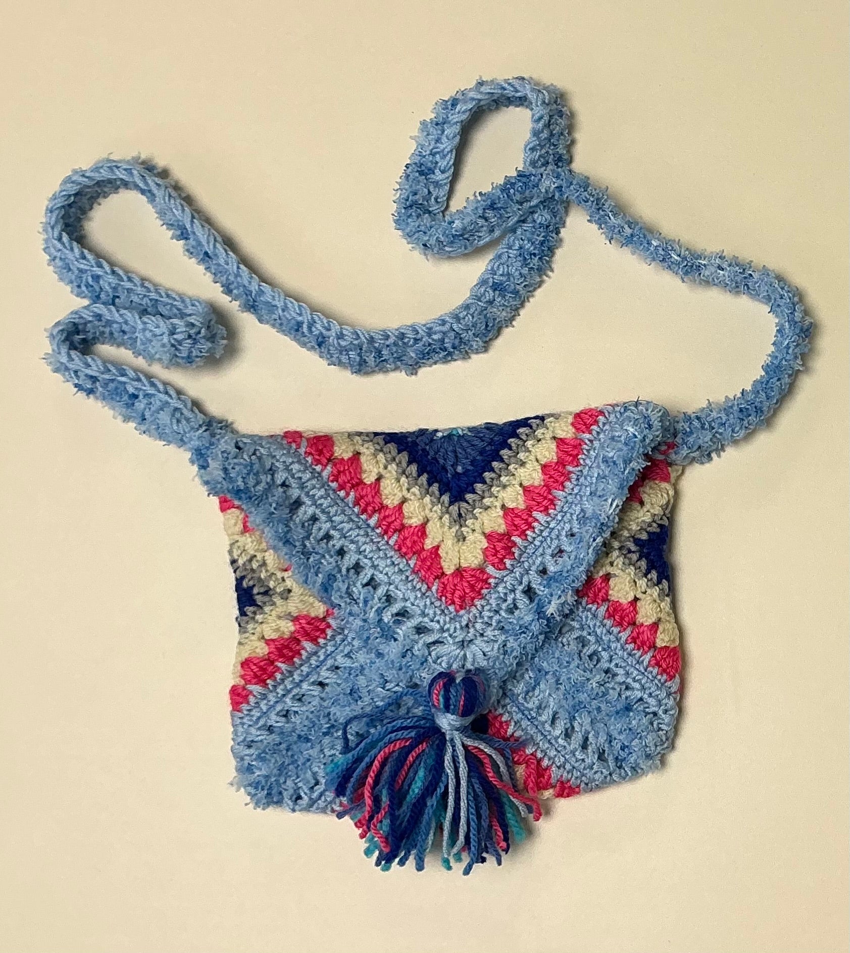 Mamani Multicolor Umhänge Taschen mit Klappe