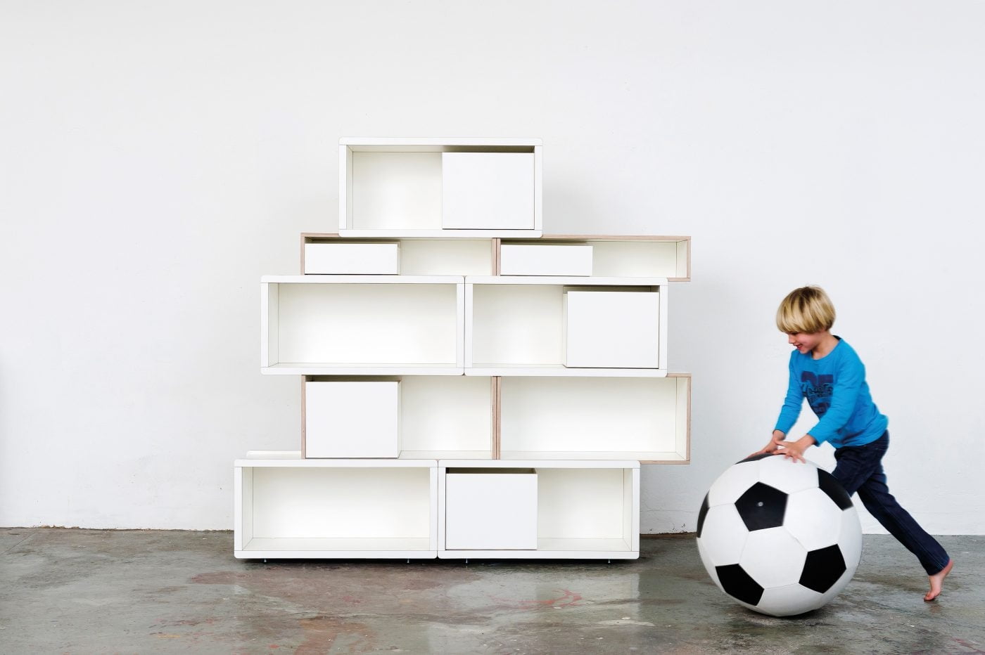 PURE POSITION Brick, Rahmen-Modul Grundelement mit Sockel