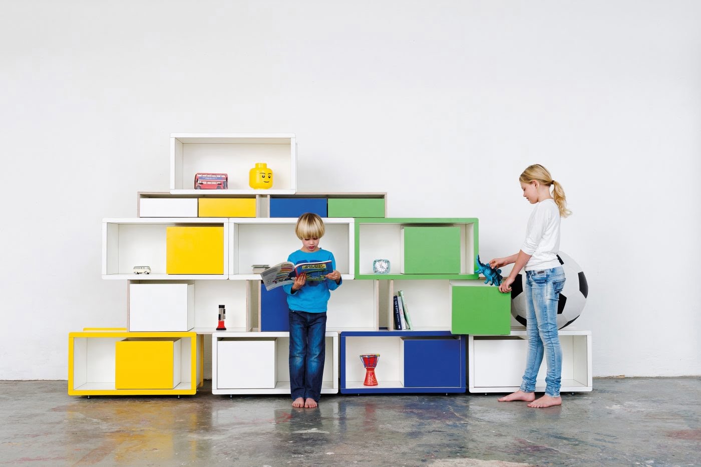 PURE POSITION Brick, Rahmen-Modul Grundelement mit Sockel
