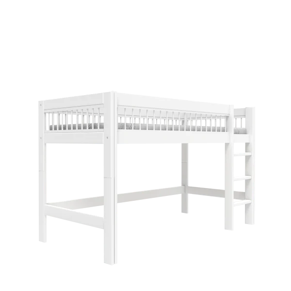 Halbhohes Bett mit Leiter – Breeze 128