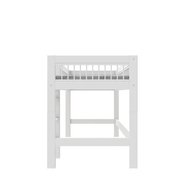 Halbhohes Bett mit Leiter – Breeze 128