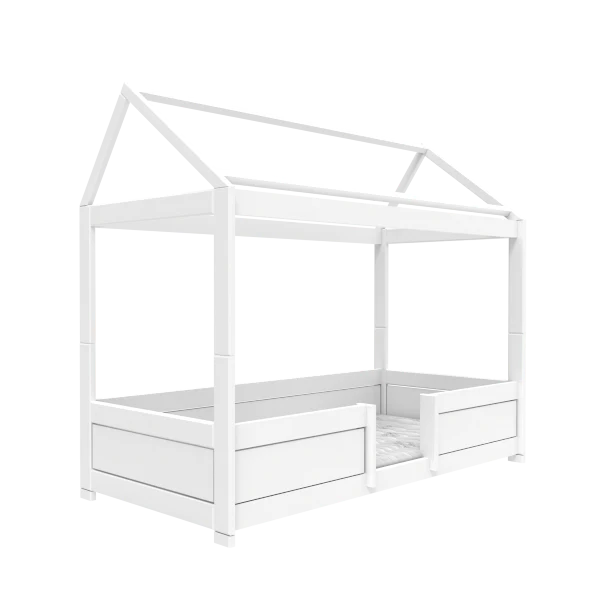 4-in-1 Hausbett Weiss