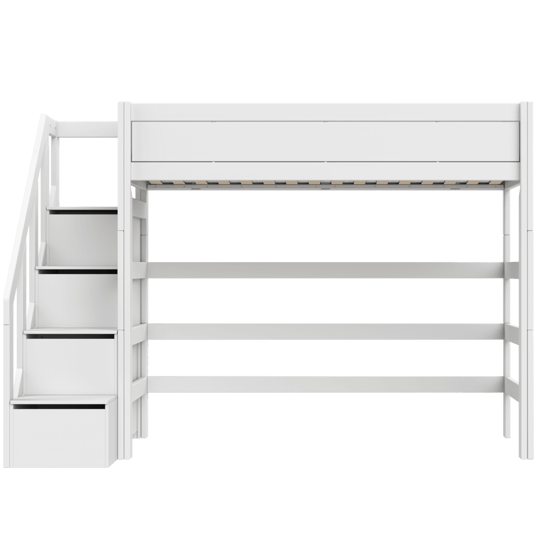 Hochbett mit Treppe 177cm