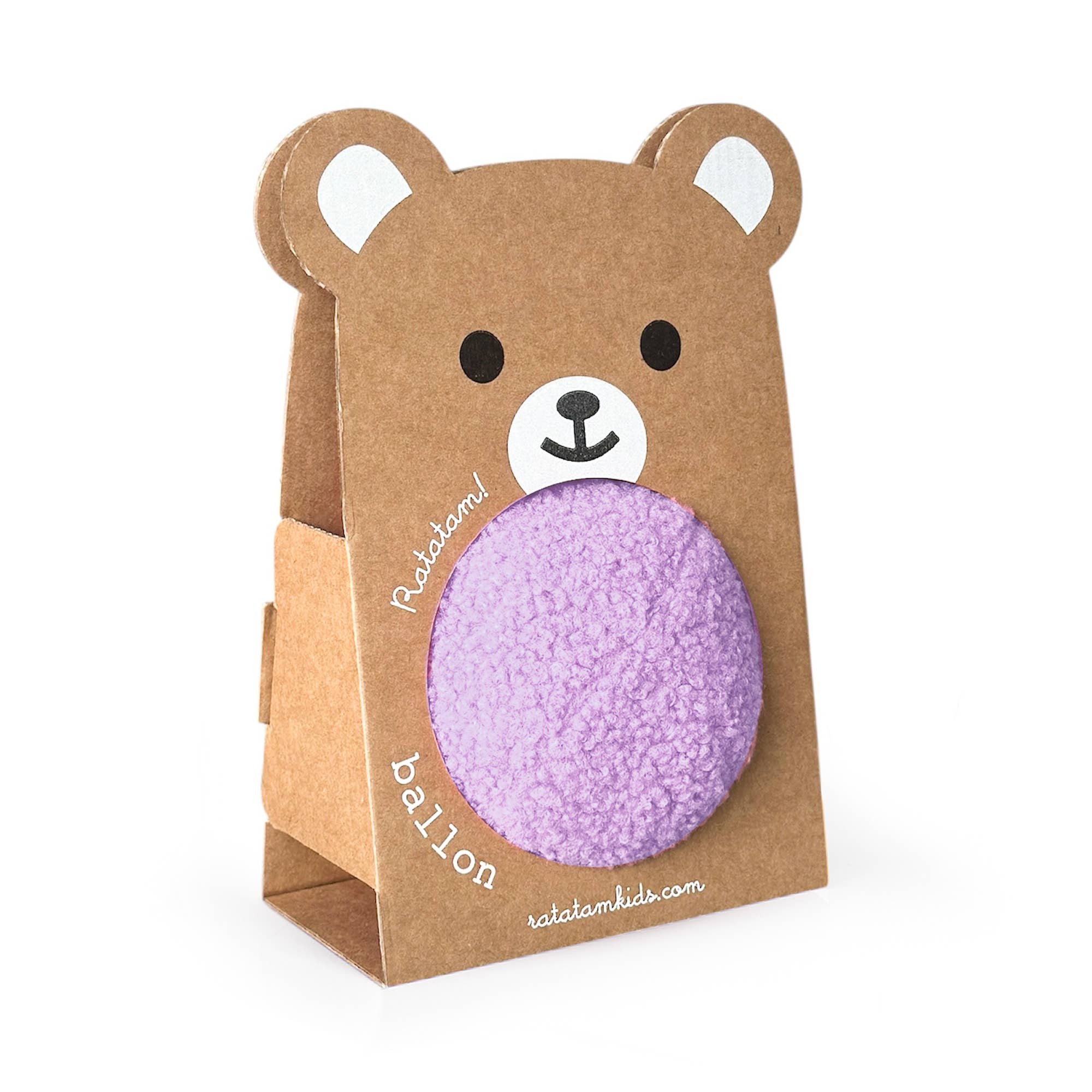 Plüschbär-Ball Flieder 12cm