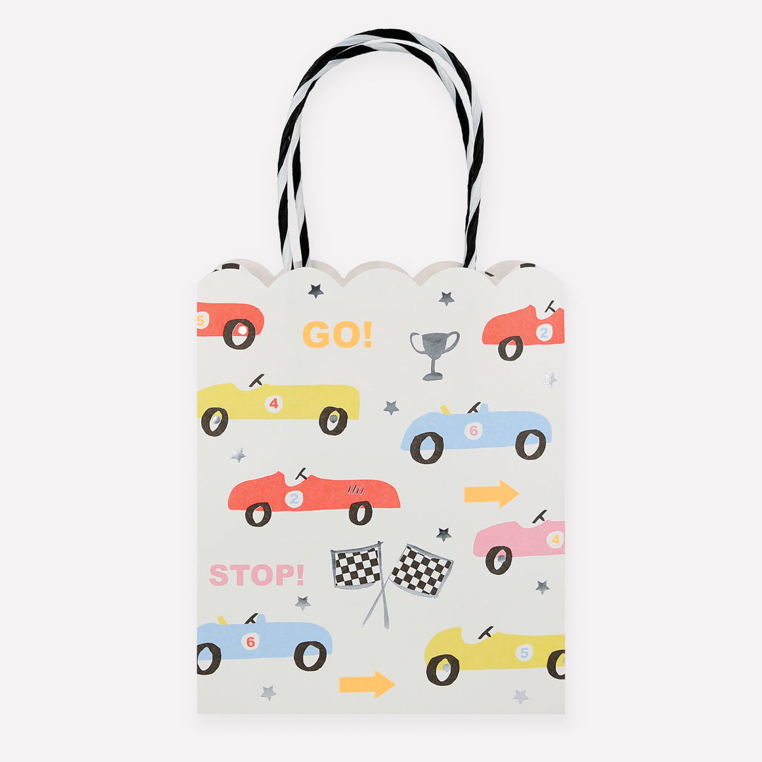 Meri Meri Rennwagen-Party-Taschen