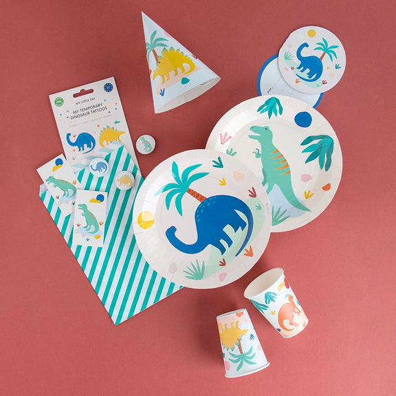 My Little Day Geburtstagseinladungen Jurassische Dinos