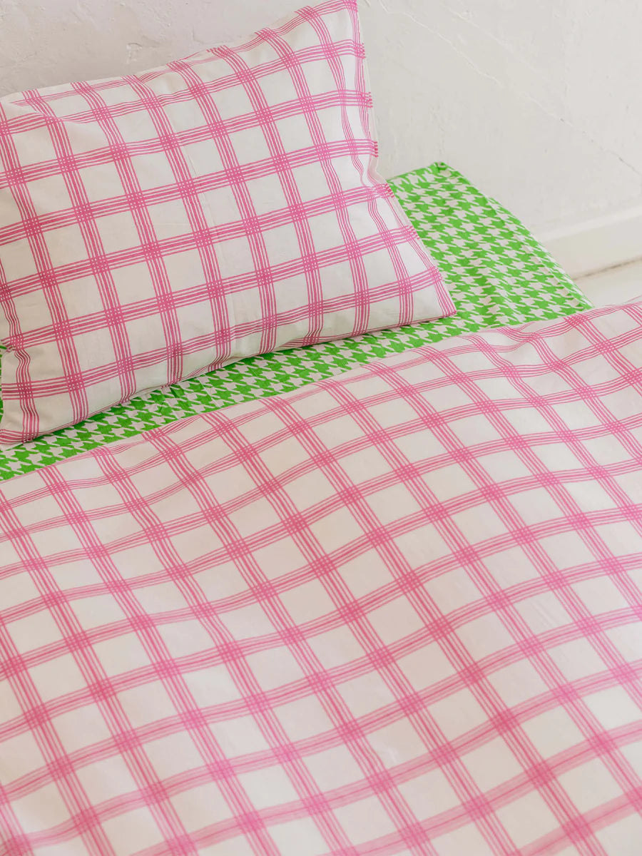 Lucas Du Tertre Bettwäsche Check 140x200