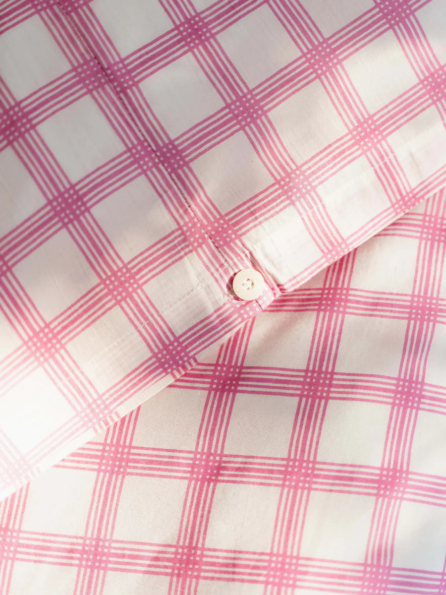 Lucas Du Tertre Bettwäsche Check 140x200