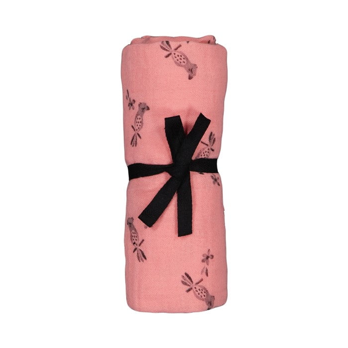 Rose in April Bianca Nooschli Papageien - Rosa