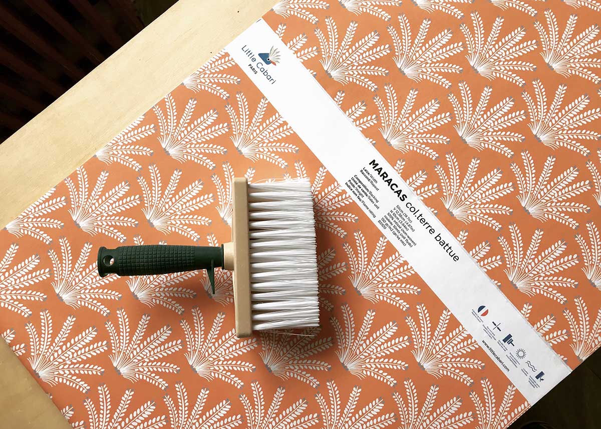 Little Cabari: Tapete MARACAS, Lehm