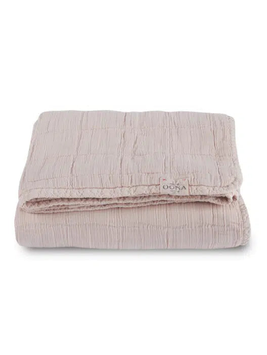 Plaid Bettdecke, Gewaschener Baumwolle Nude