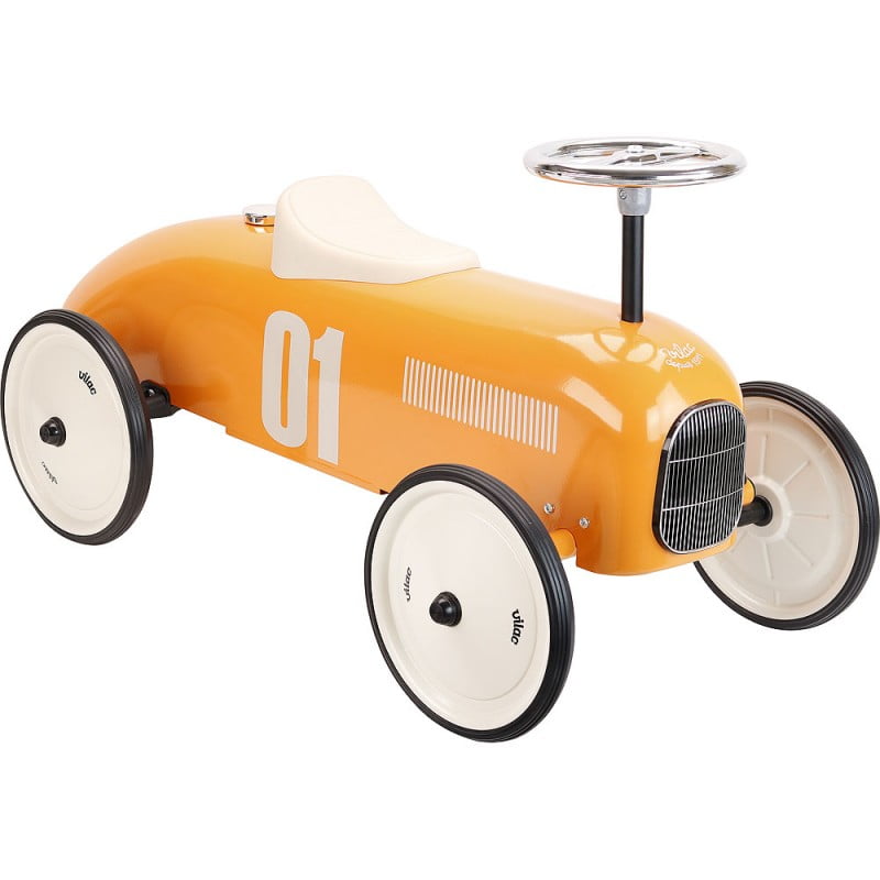 Vilac Retro Rutschauto, Orange