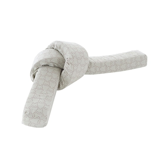 Träumeland bed snake cuddly bunny green