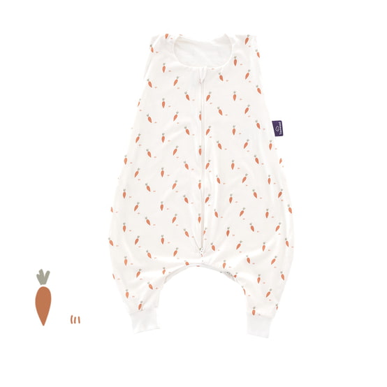 Träumeland summer pyjamas TO GO cotton jersey Carota