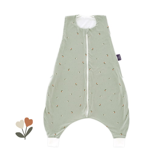 Träumeland Sommer-Schlafanzug TO GO TENCEL Fiore grün