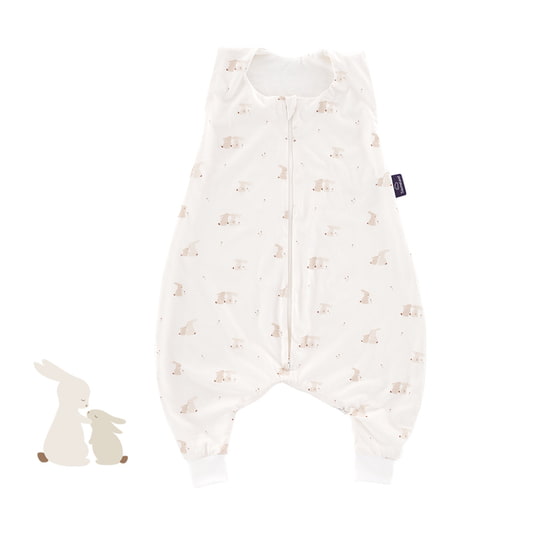 Träumeland Pyjama d'été TO GO jersey coton Hophop Bunny beige
