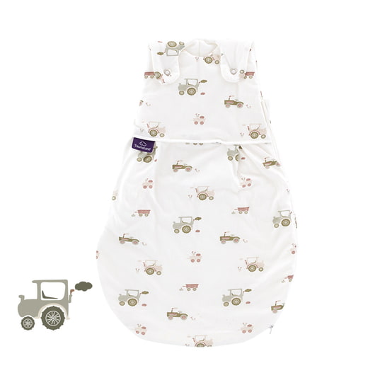 Träumeland Ganzjahres-Schlafsack LIEBMICH Little Farm grün