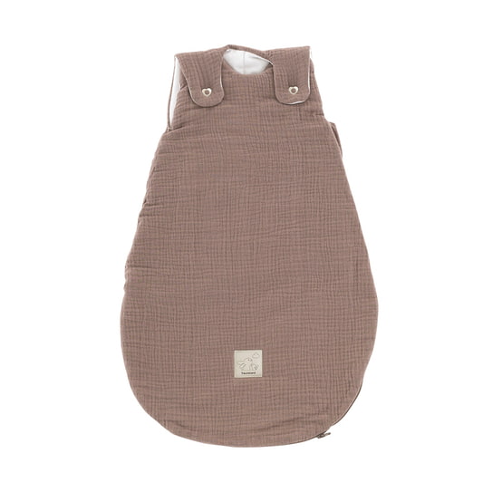 Träumeland all-season sleeping bag cotton muslin chestnut