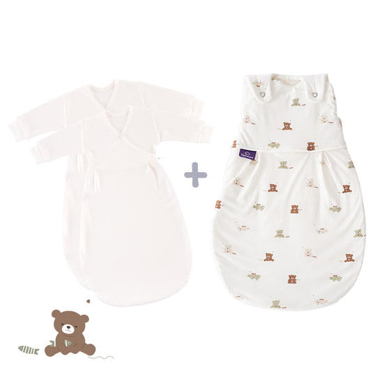 Träumeland Ganzjahres-Schlafsack LIEBMICH 3tlg. Set Patita