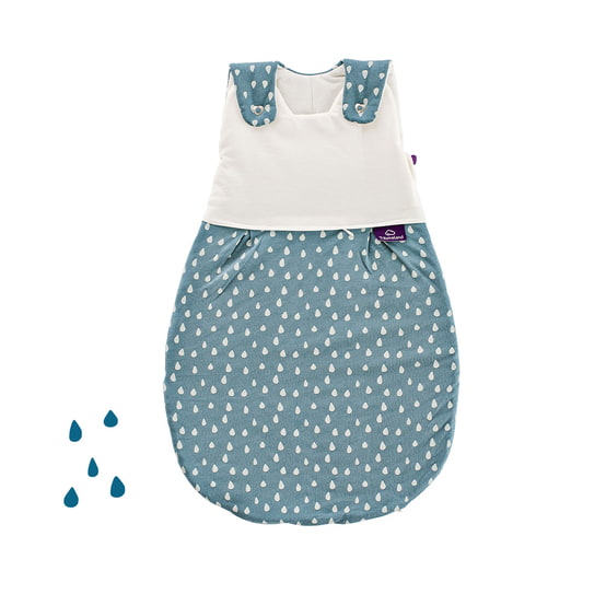 Träumeland all-season sleeping bag LIEBMICH drops ocean blue