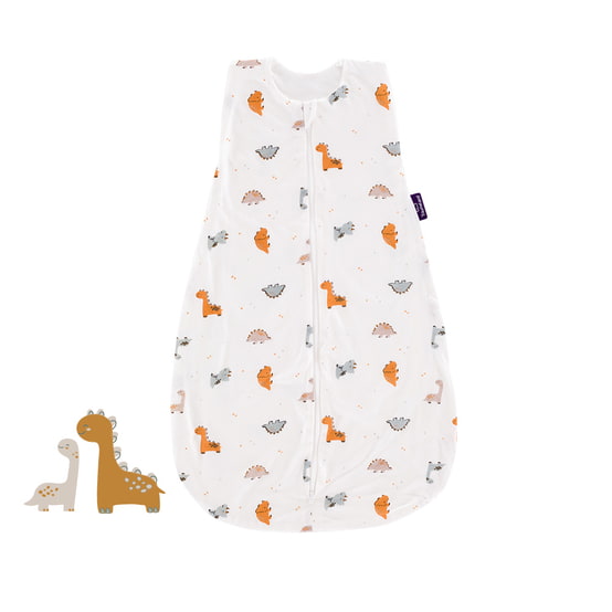 Träumeland Sommer-Schlafsack Baumwoll-Jersey Dinolino
