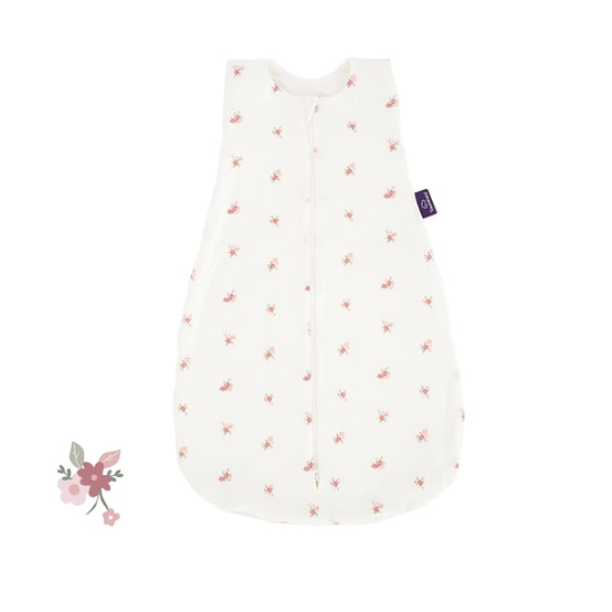 Träumeland Sommer-Schlafsack Baumwoll-Jersey Flora