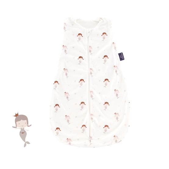 Träumeland Sommer-Schlafsack Baumwoll-Jersey Mermaid