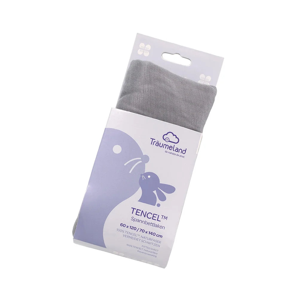 Träumeland fitted sheet Tencel anthracite
