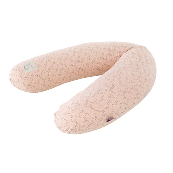 Träumeland Stillkissen elastisch Kuschelhase beige
