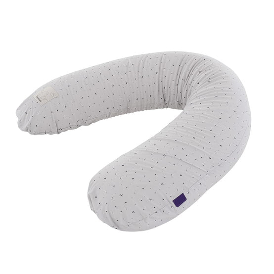Träumeland Coussin d'allaitement élastique Moon gris