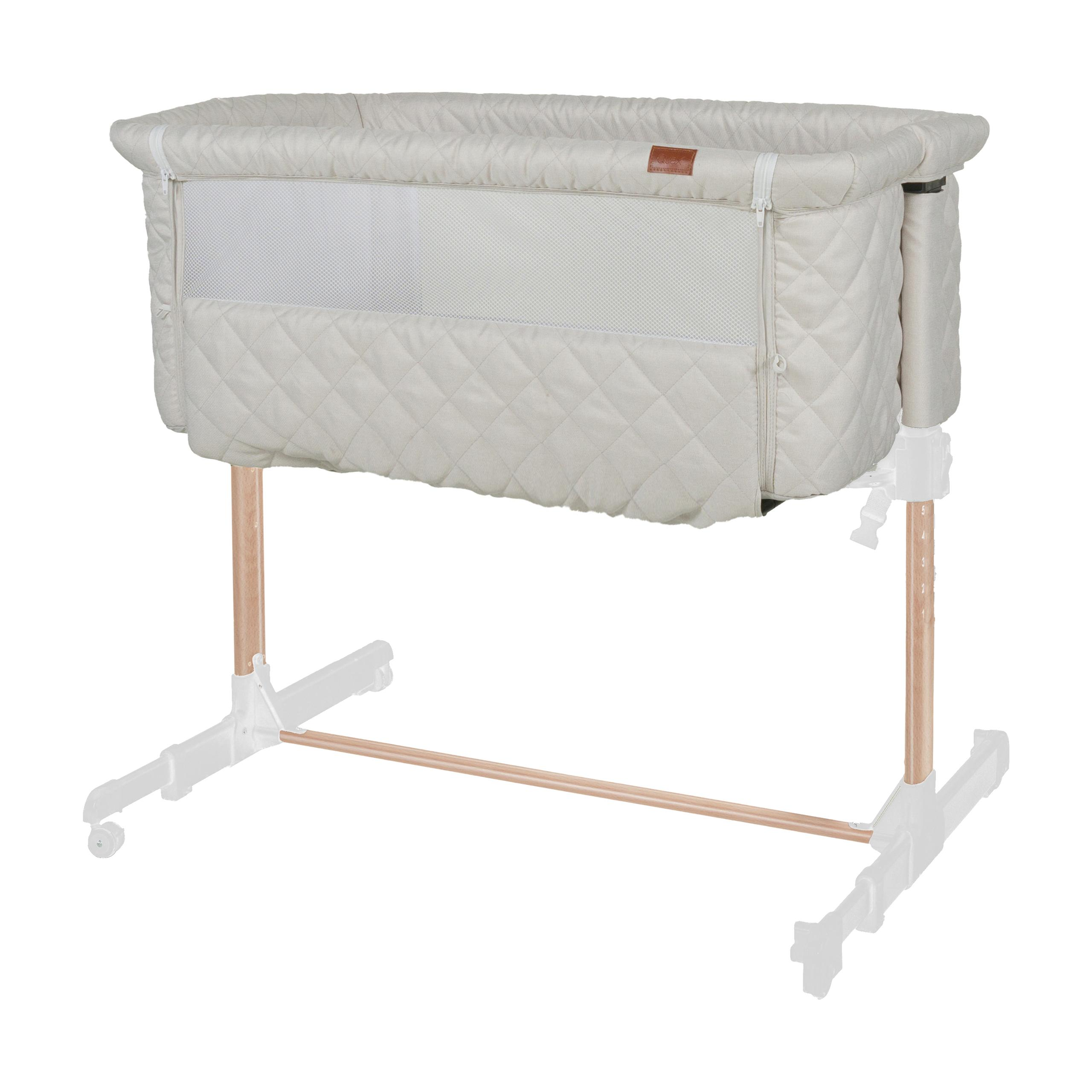 Quax Beistellbett Side-by-Side Natural