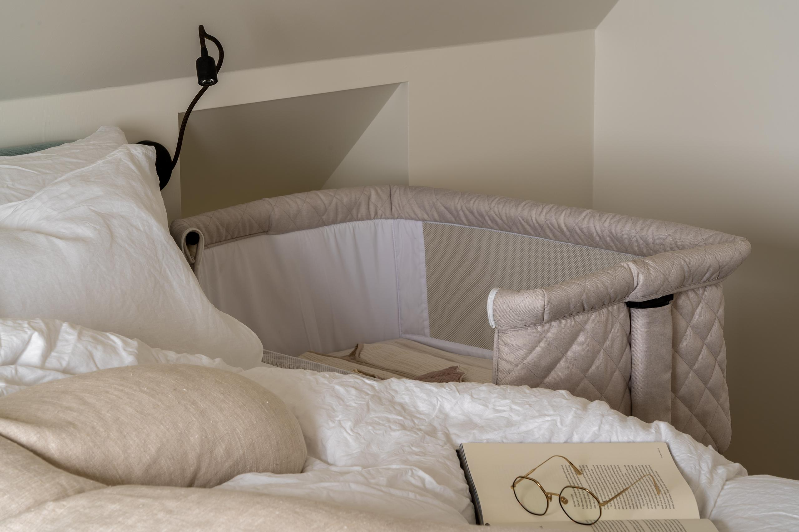 Quax Beistellbett Side-by-Side Natural