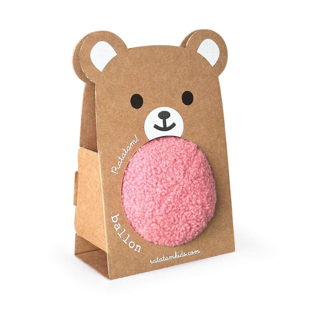 Plush bear ball rose 12cm