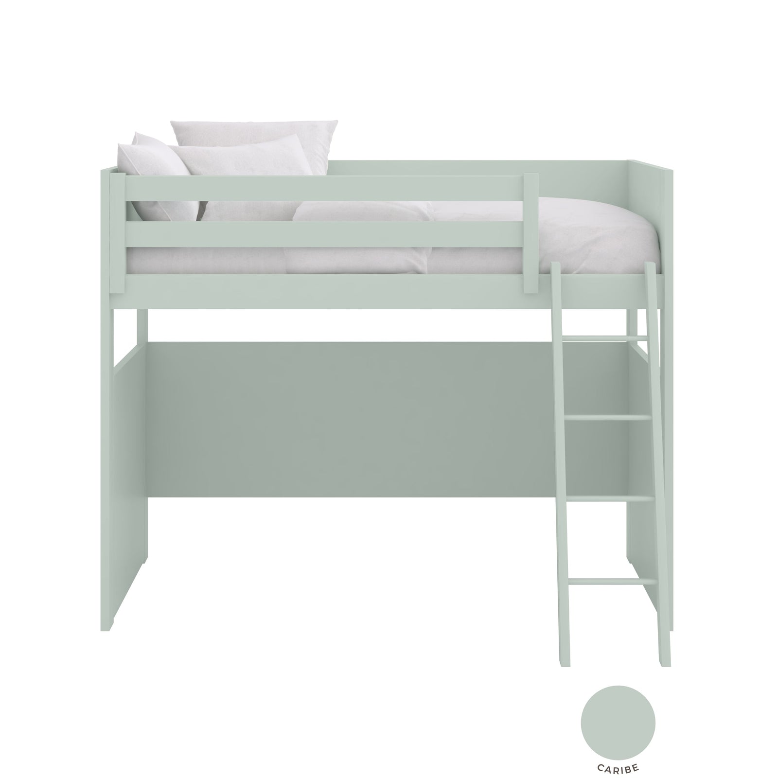 Muba Design loft bed with reversible stairs