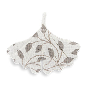 Quax Leaf pacifier cloth Doudou Ginkgo