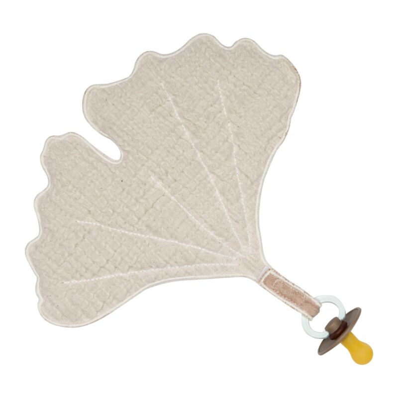Imbragatura per ciuccio Quax Natural Ginkgo