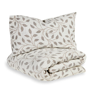 Quax Leaf reversible comforter cover