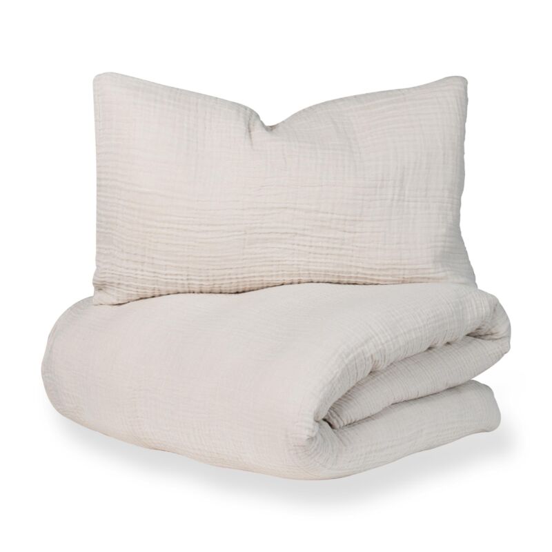 Quax Natural Housse de couette réversible
