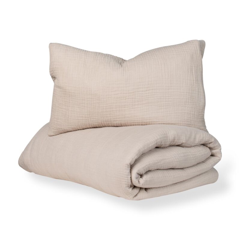 Quax Natural comforter cover junior kit