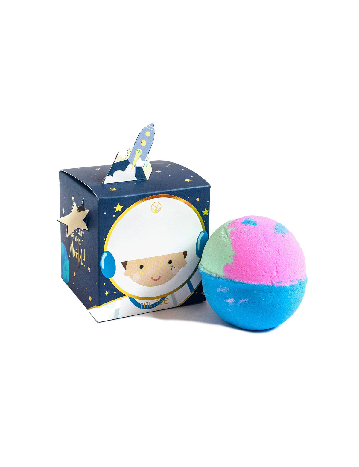 Musee bath bomb galaxy