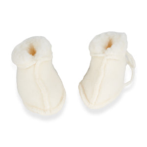 Chaussons Quax 0 3 M 100% laine mérinos Cream