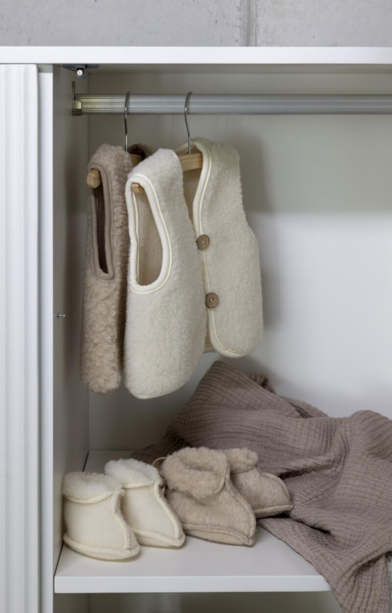 Quax slippers 3-6 M 100% merino wool