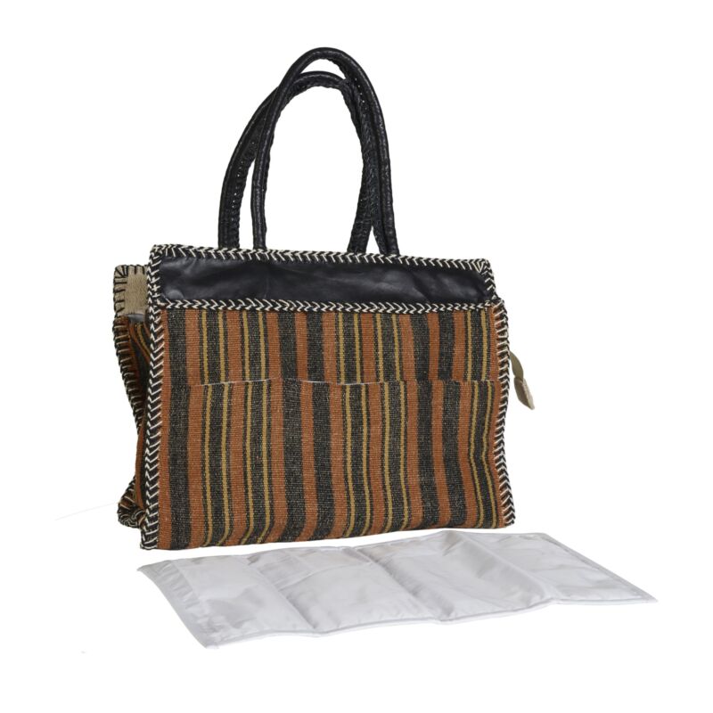 Quax Sac à langer Rust & Noir
