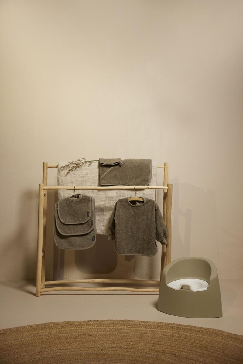 Serviette de bain à capuche Quax avec gant de toilette