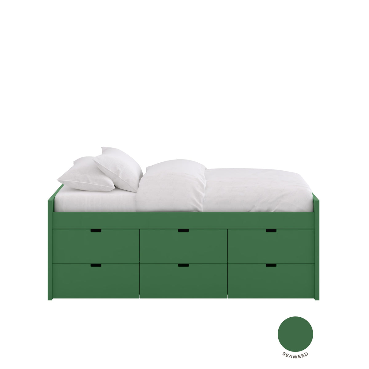Muba Design Lit bloc avec 6 tiroirs