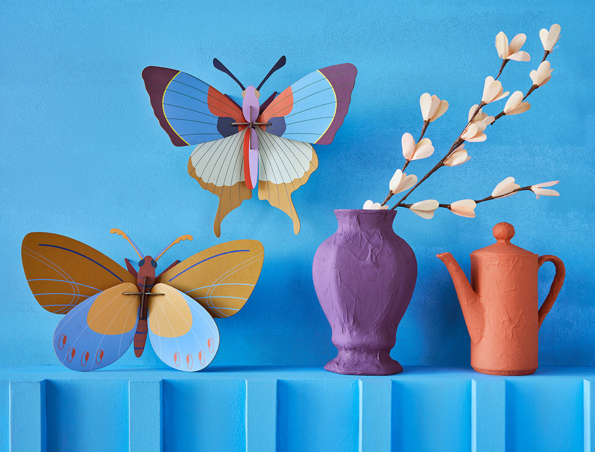 Studio Roof Plum Fringe papillon