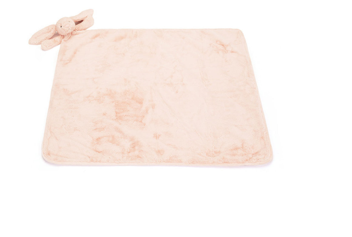 Jellycat Bashful Lapin Blush Couverture douillette