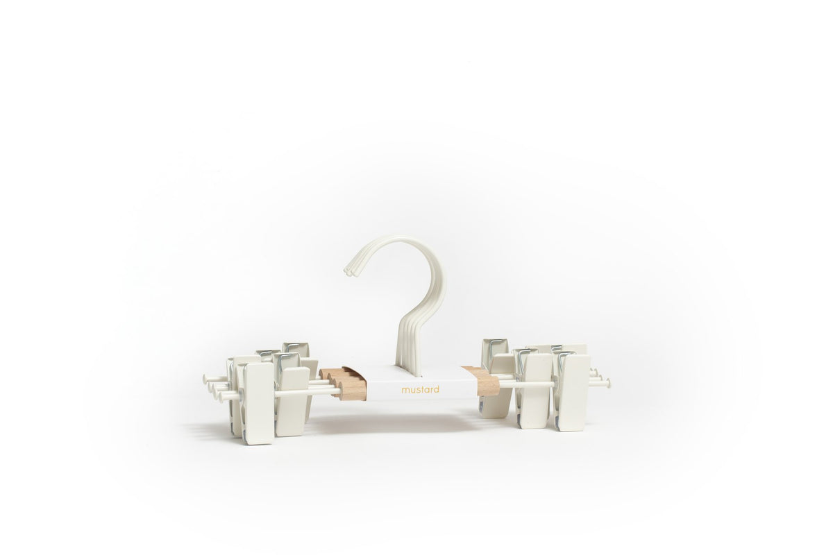 Mustard Made The Hanger Bambini Clip Gesso