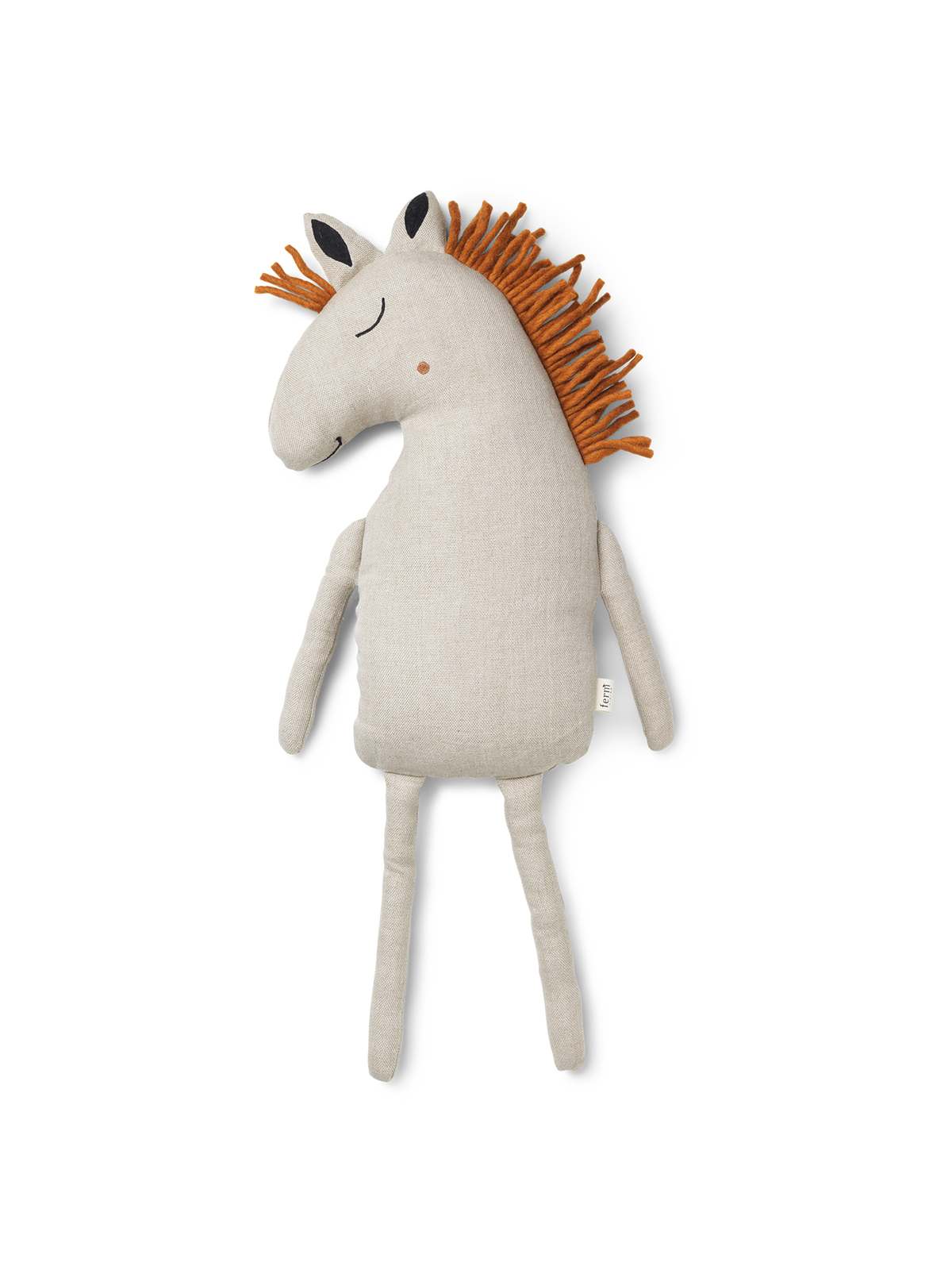 Ferm Living Coussin Cheval - Naturel